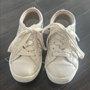 Michael Kors White Kids Sneakers
